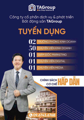Thông tin tuyển dụng T&A GROUP - Hotline: 0937594628 - Địa chỉ giao dịch: C3, dự án Khởi Thành, số 31, đường số 1, phường An Khánh, HCM
